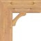 Ekena Millwork Legacy Block Smooth Bracket, Western Red Cedar, 5 1/2"W x 18"D x 18"H BKT06X18X18LEC05SWR - alternate 4